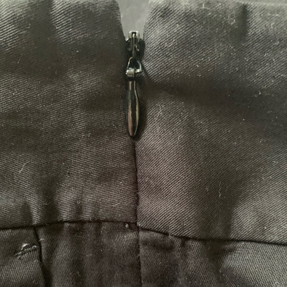 Ann Taylor City Short black stretch flat front high waisted shorts Sz 4 - Picture 6 of 10